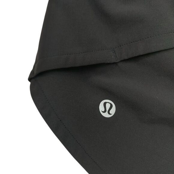 lululemon Hotty Shorts Womens 4 Black Lined Lightweight Athleisure Running Gym - Picture 6 of 9
